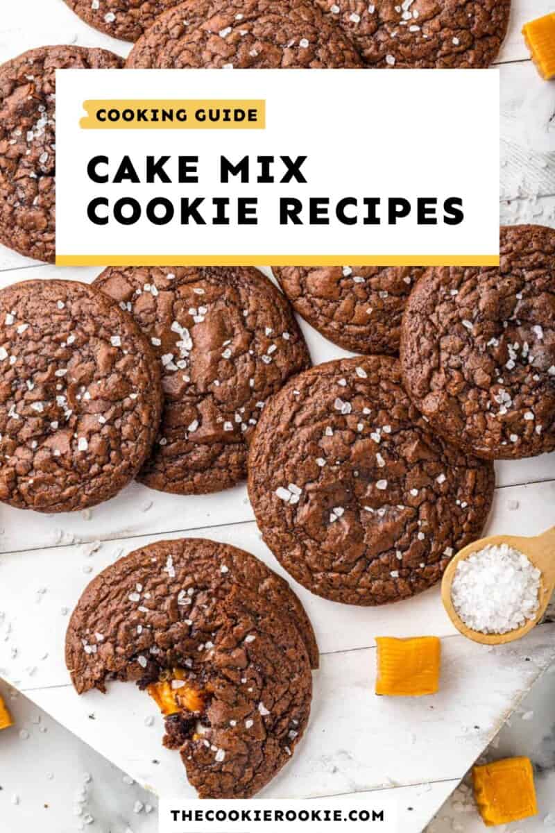 Cake mix cookie recipes.