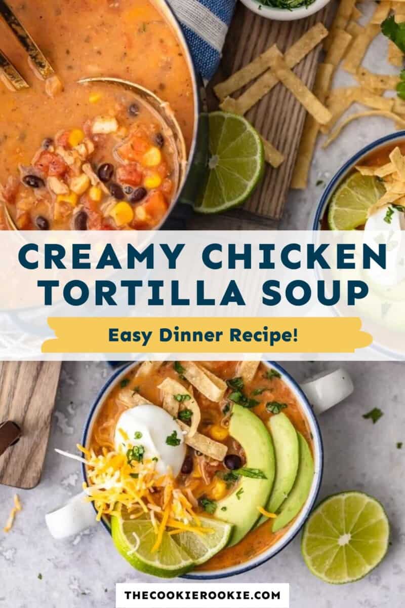 Creamy Chicken Tortilla Soup Recipe - 47