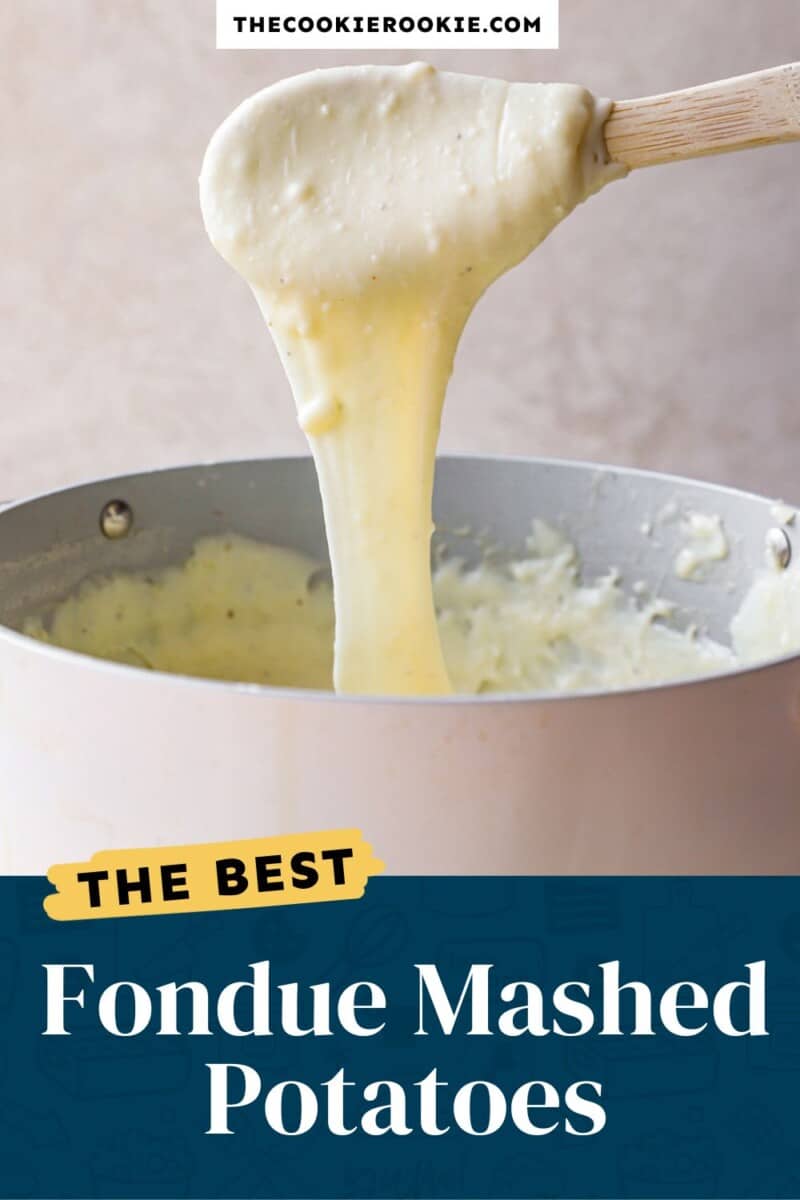 The best fondue mashed potatoes.