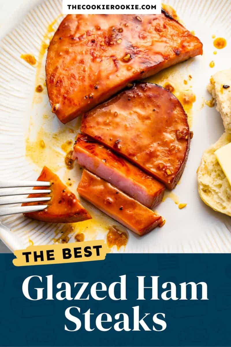 The best glazed ham steaks.
