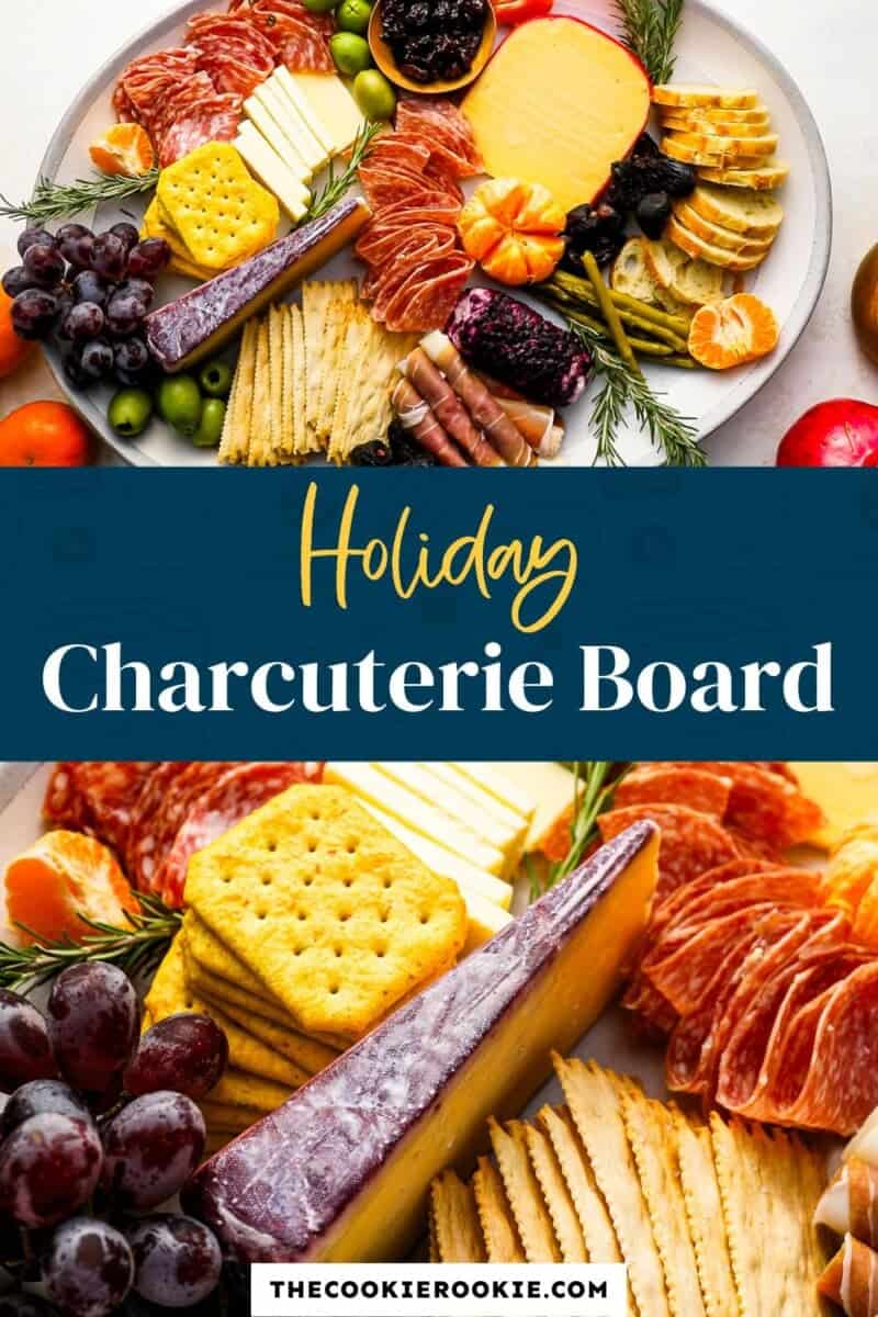 Holiday charcuterie board.