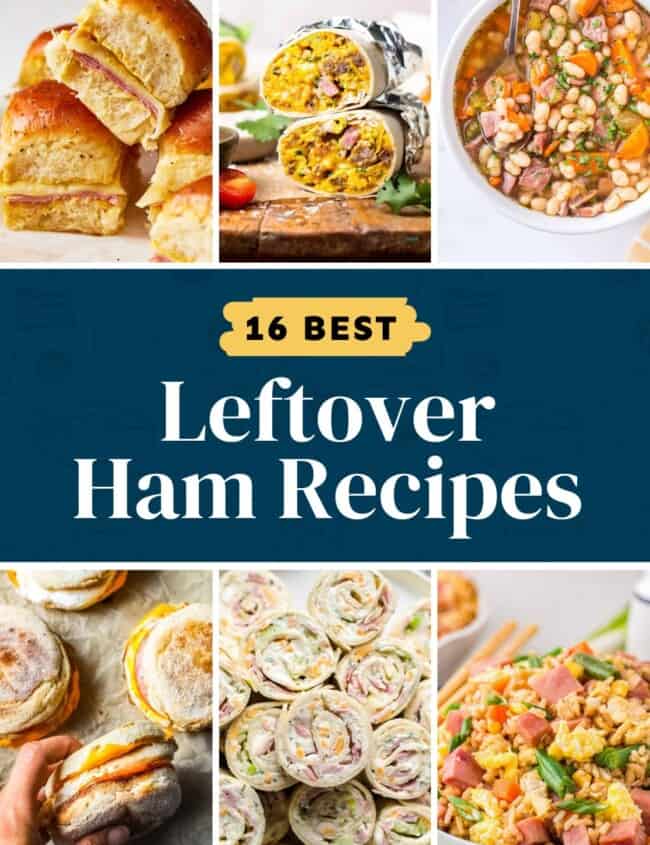 16 best leftover ham recipes.