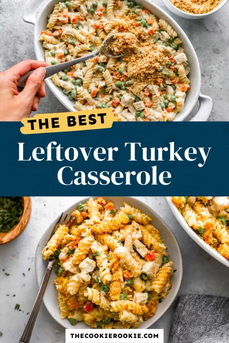 The best leftover turkey casserole.