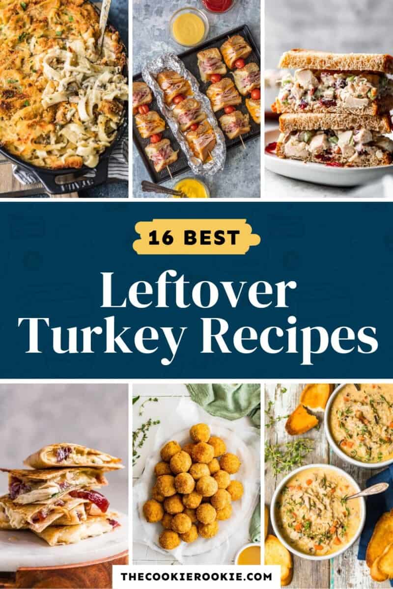 16 best leftover turkey recipes.