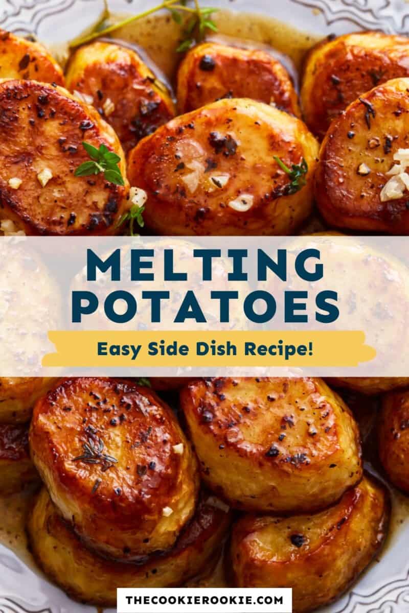 Melting potatoes easy side dish recipes.
