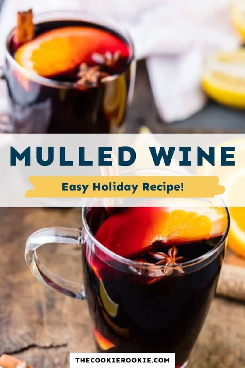 Mulled Wine (Glühwein) Recipe - The Cookie Rookie®