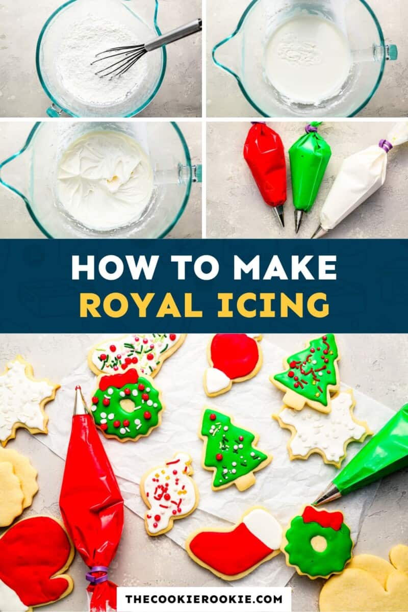 How to make royal icing cookies.