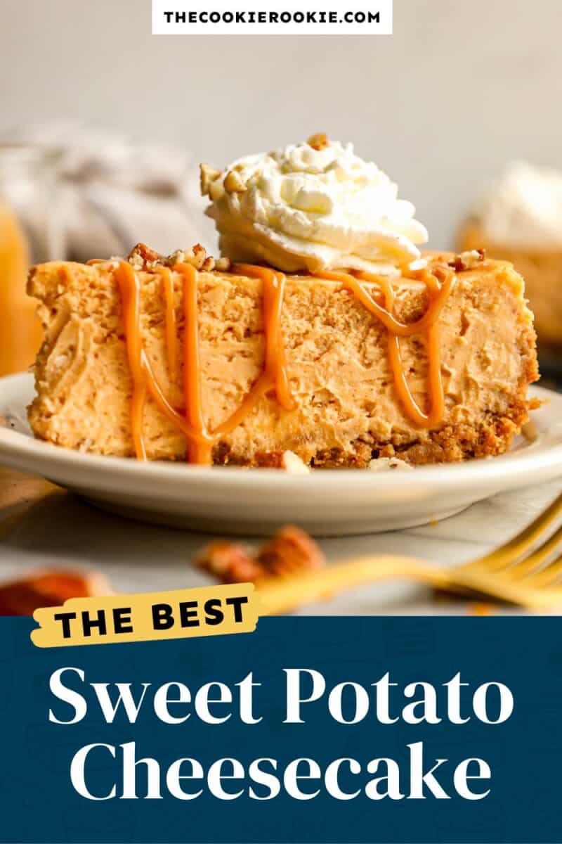 The best sweet potato cheesecake.