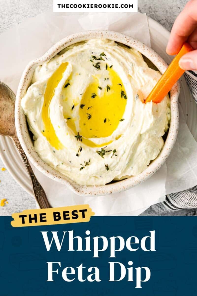 The best whipped feta dip.