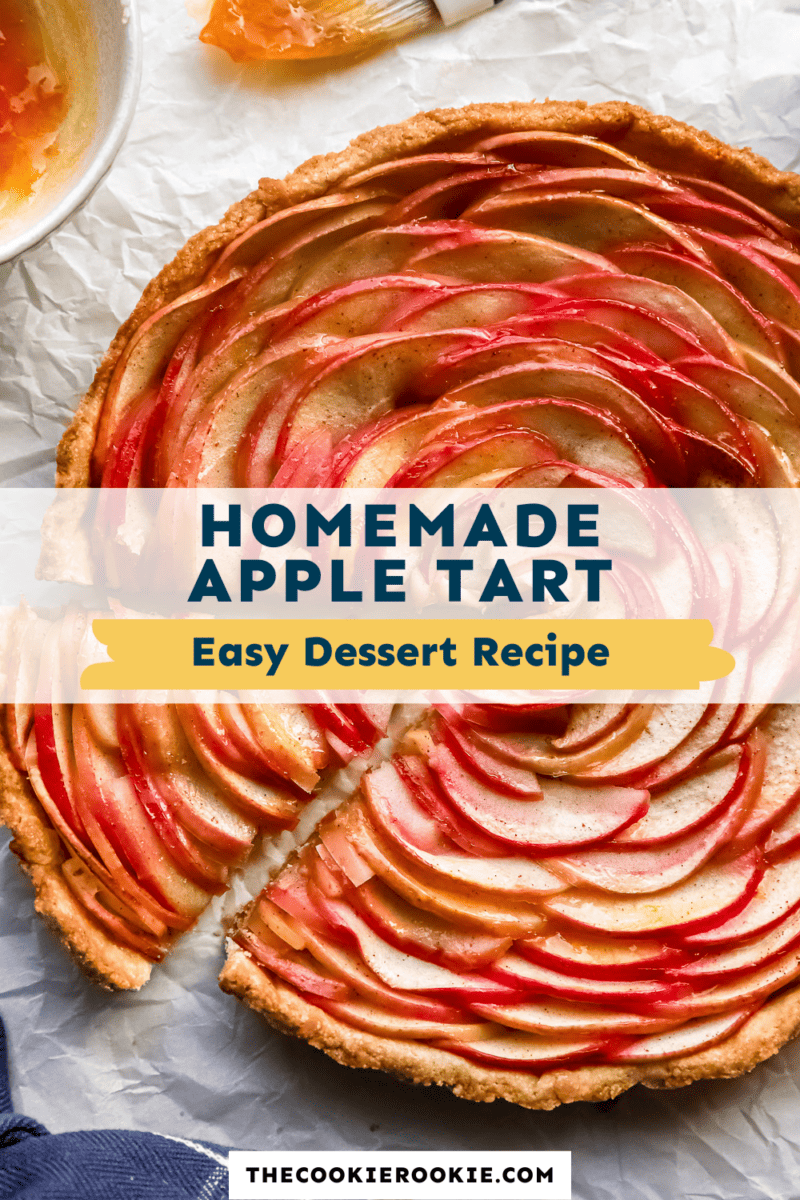 This easy homemade apple tart recipe is perfect for a delicious and simple dessert.