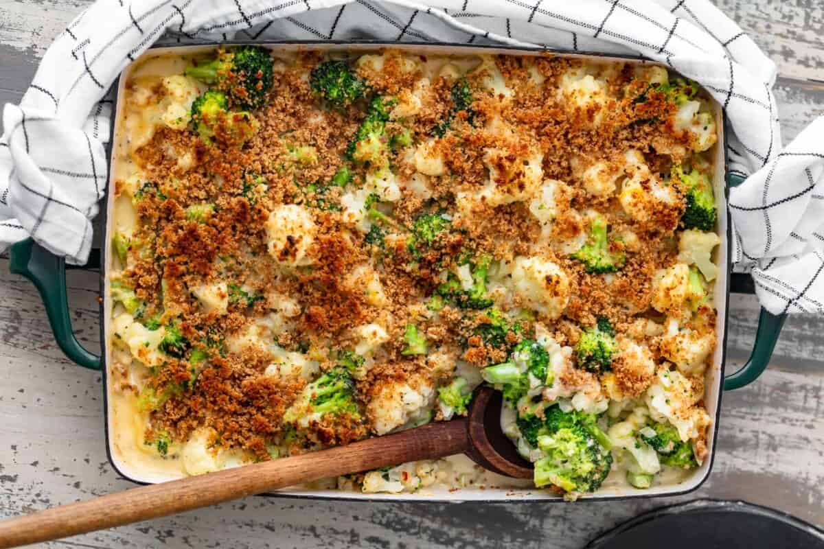Broccoli and Cauliflower Gratin Recipe   - 27