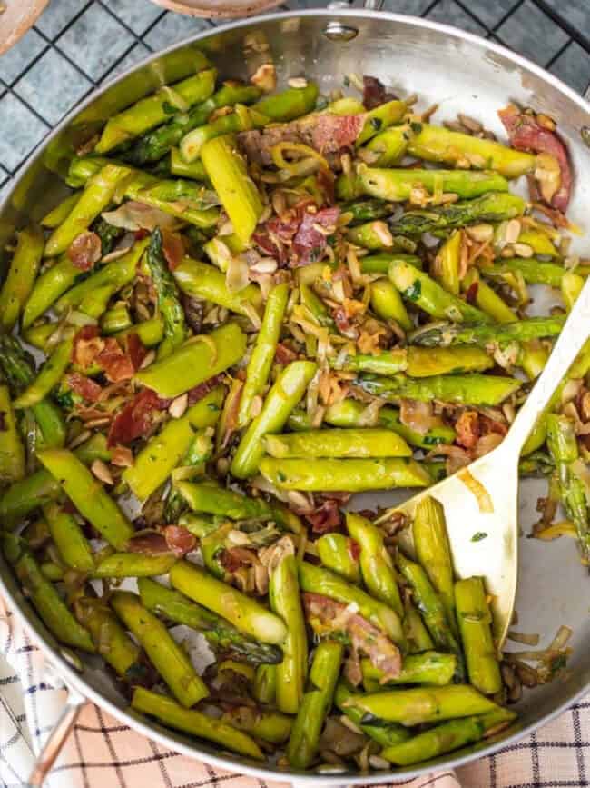 Sauteed Asparagus Recipe with Pancetta The Cookie Rookie®