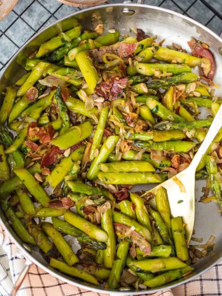 Sauteed Asparagus Recipe with Pancetta The Cookie Rookie®