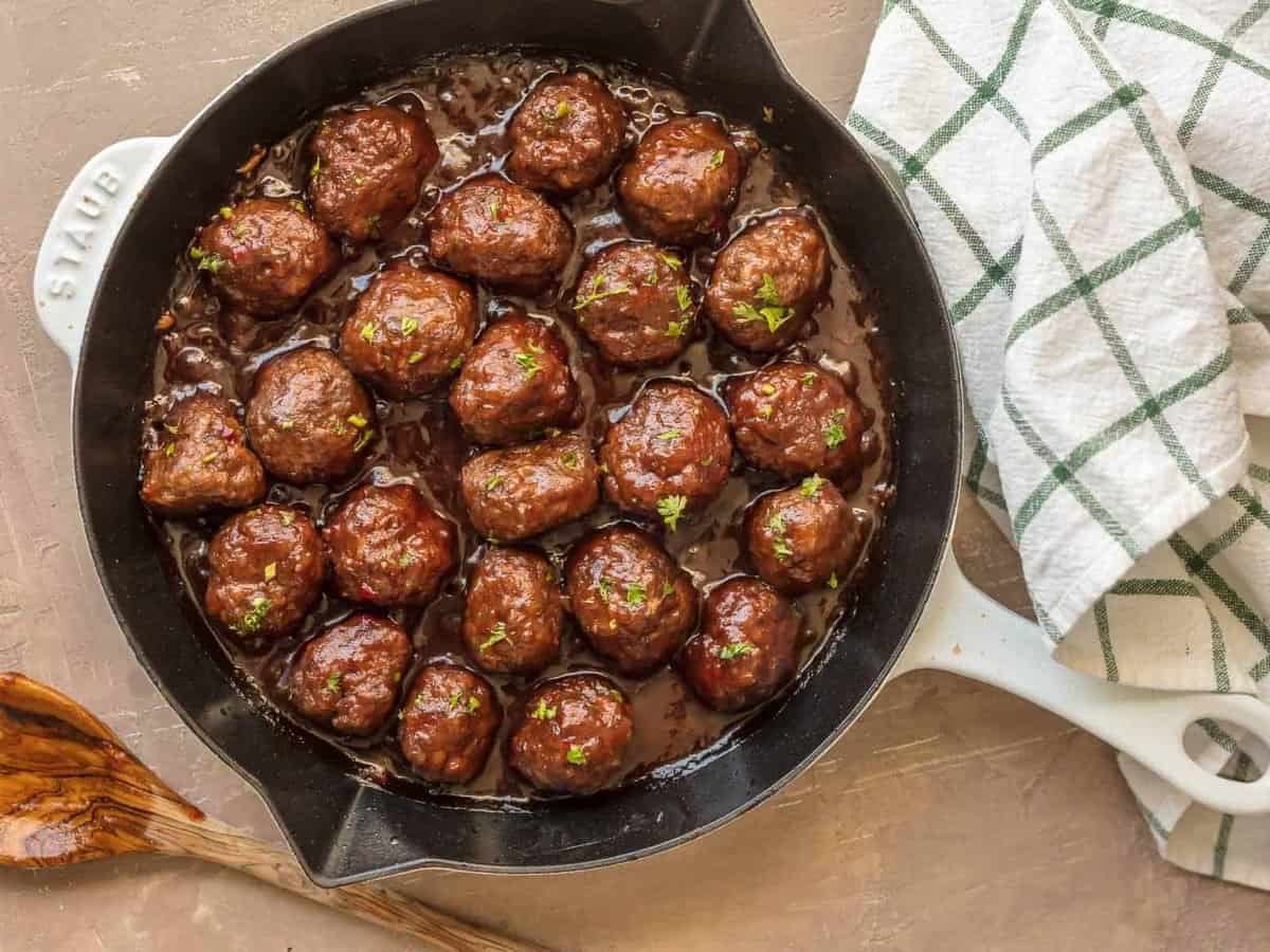 Cocktail Meatballs  Cranberry Meatballs  Recipe - 35
