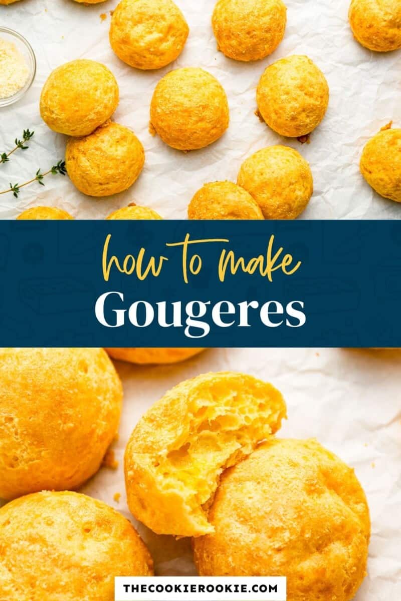 How to make gougeres.