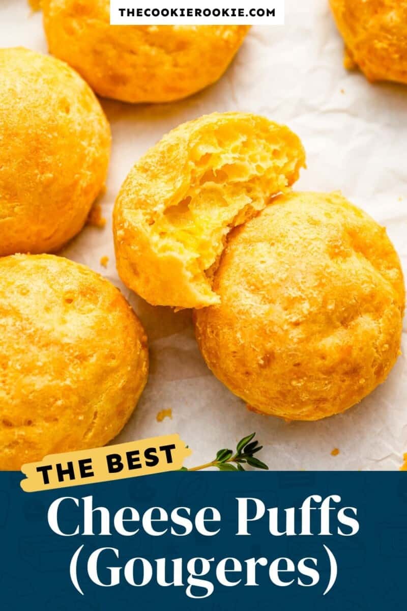 The best cheese puffs gougeres.