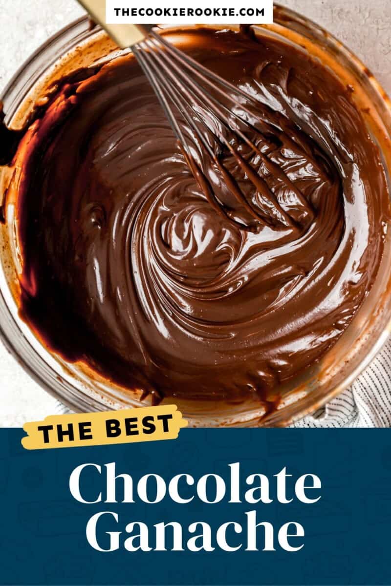 The best chocolate ganache recipe.