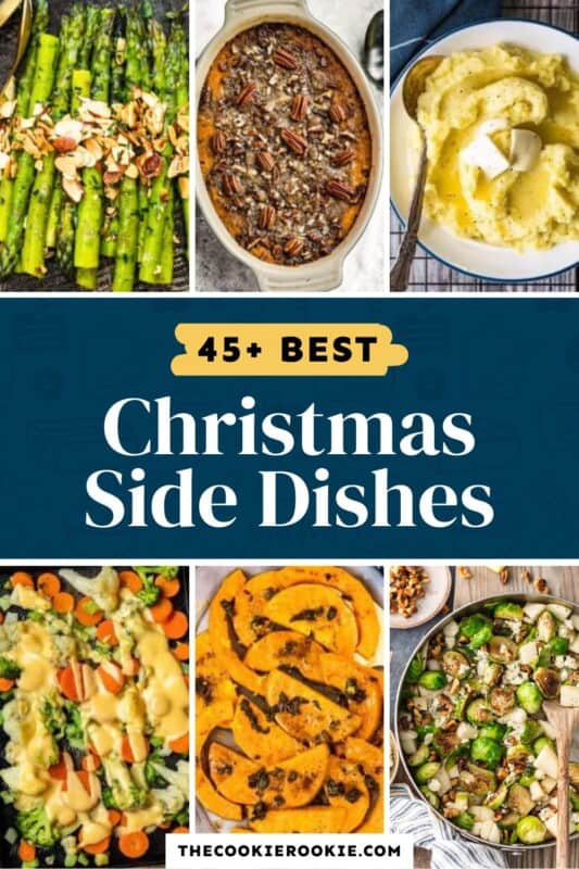 45+ Christmas Side Dishes for Your Holiday Dinner - The Cookie Rookie®