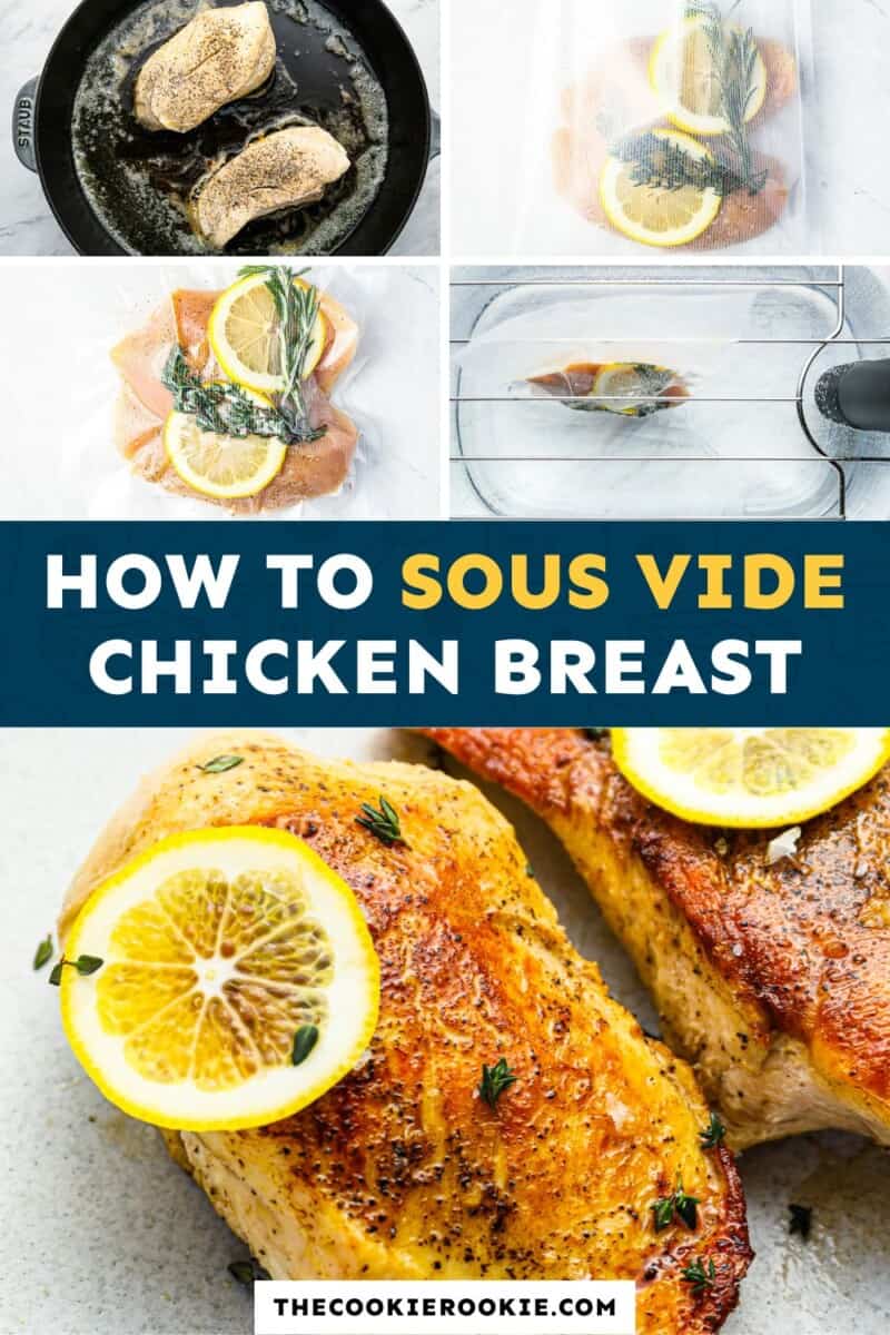 How to sous vide chicken breast.