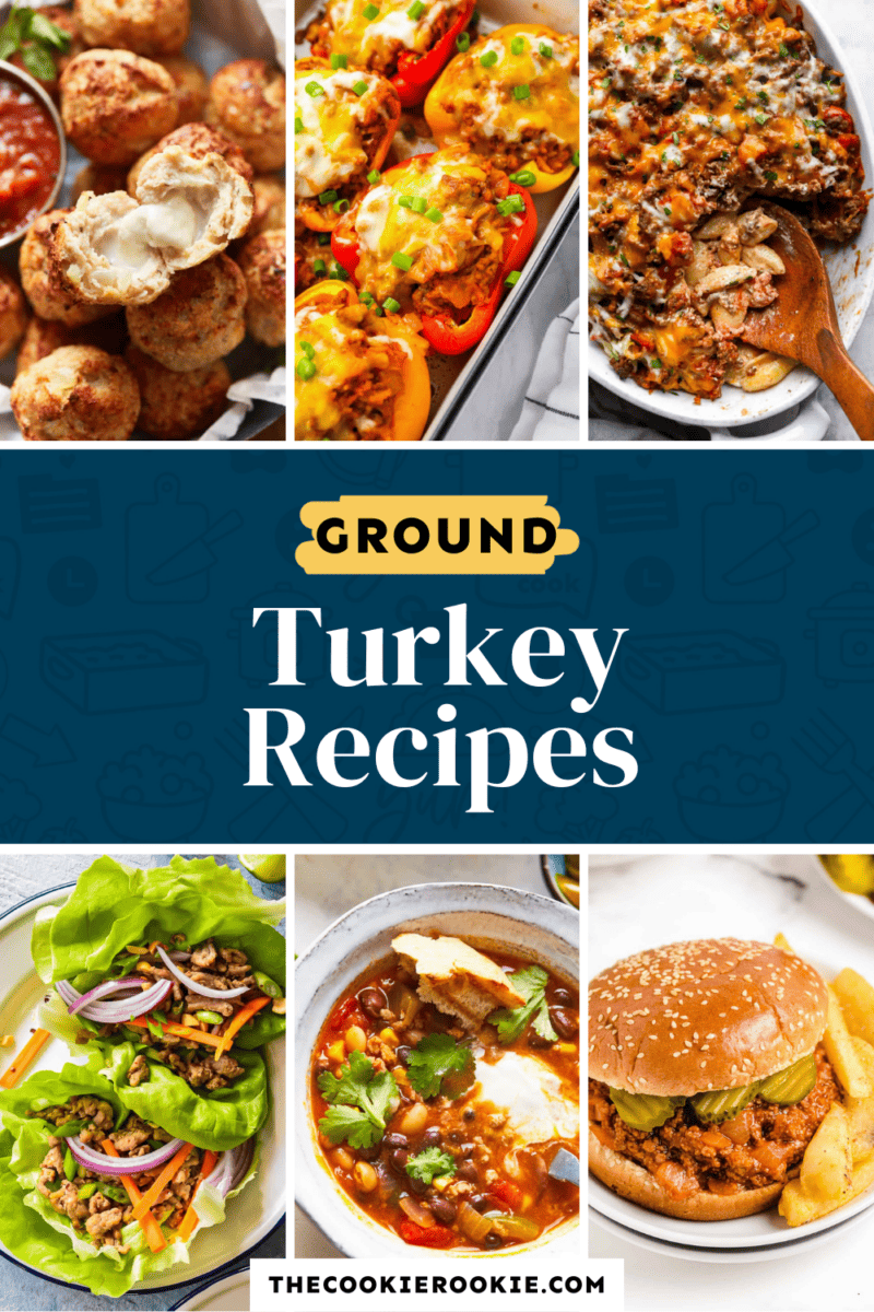 A curated collection of ground turkey recipes featuring delicious and versatile dishes.