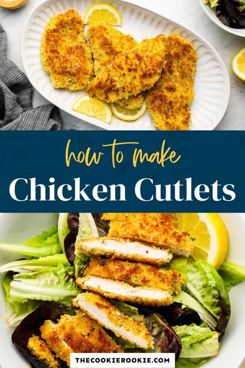 How to make chicken cubes.