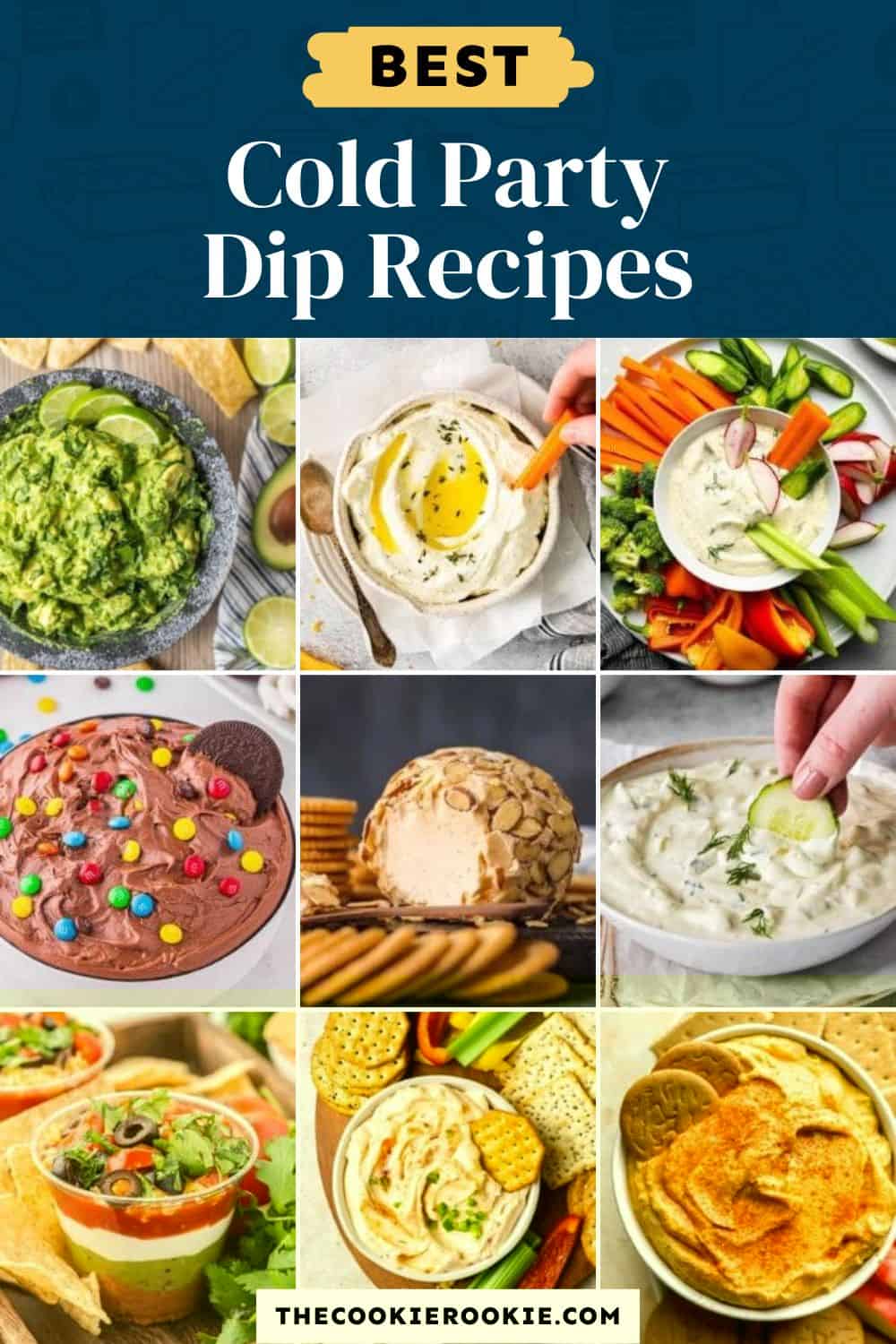 Best Dip Recipes - Hot Dips and More - The Cookie Rookie®