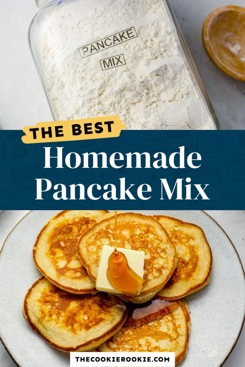 The best homemade pancake mix.
