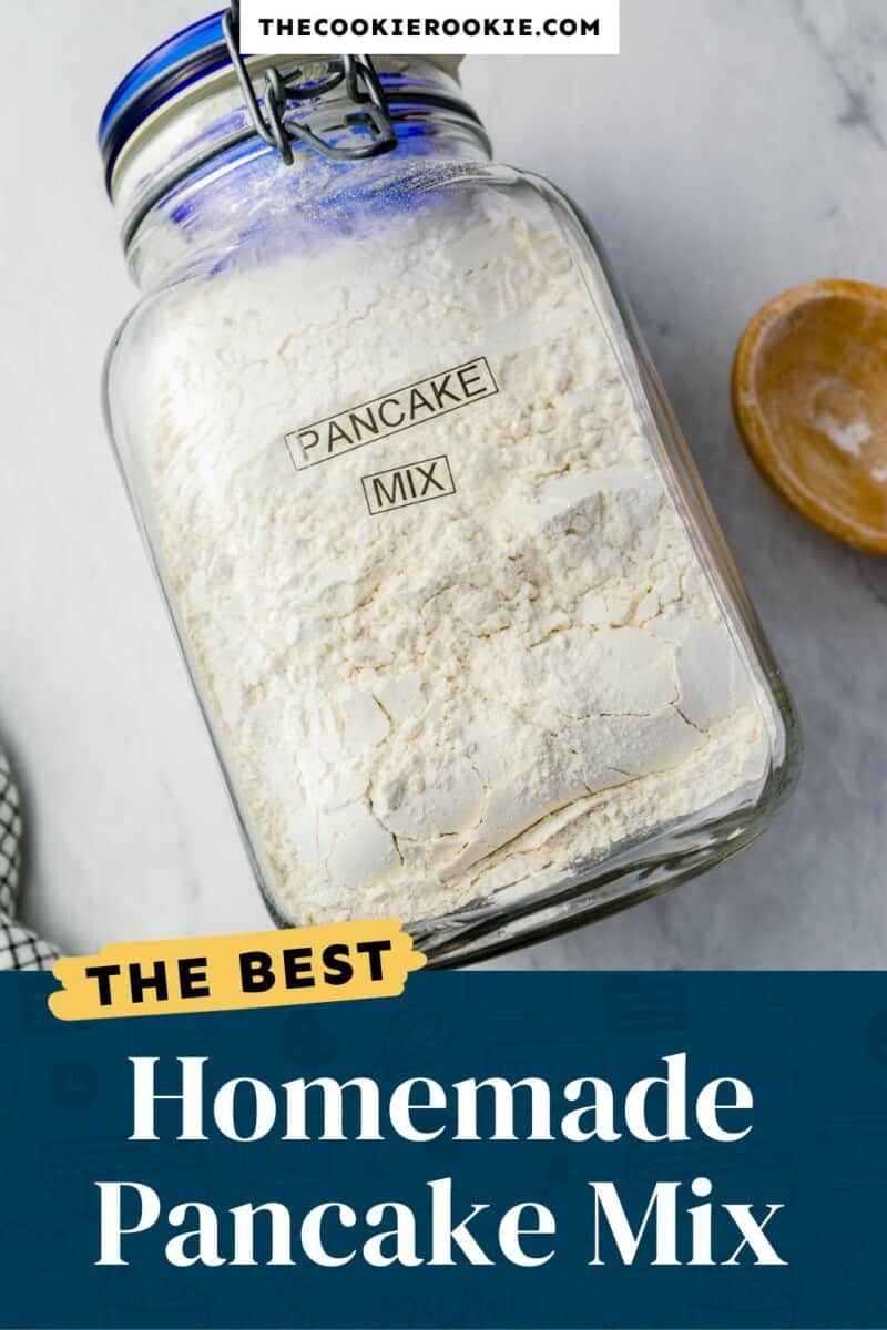 The best homemade pancake mix.