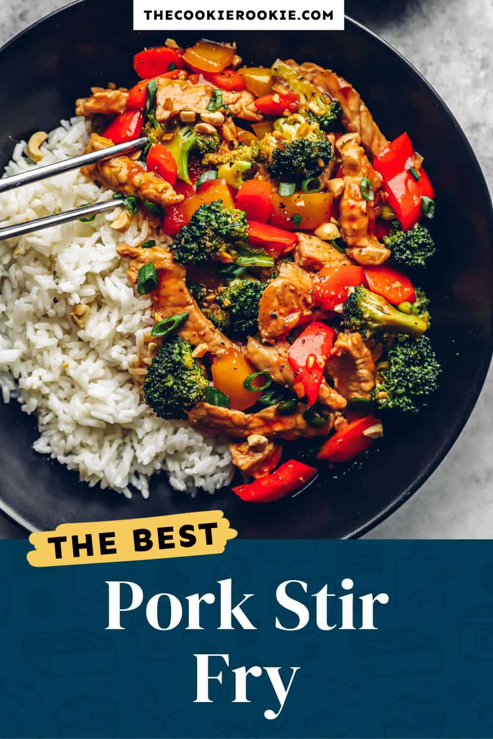 Pork Stir Fry The Cookie Rookie®