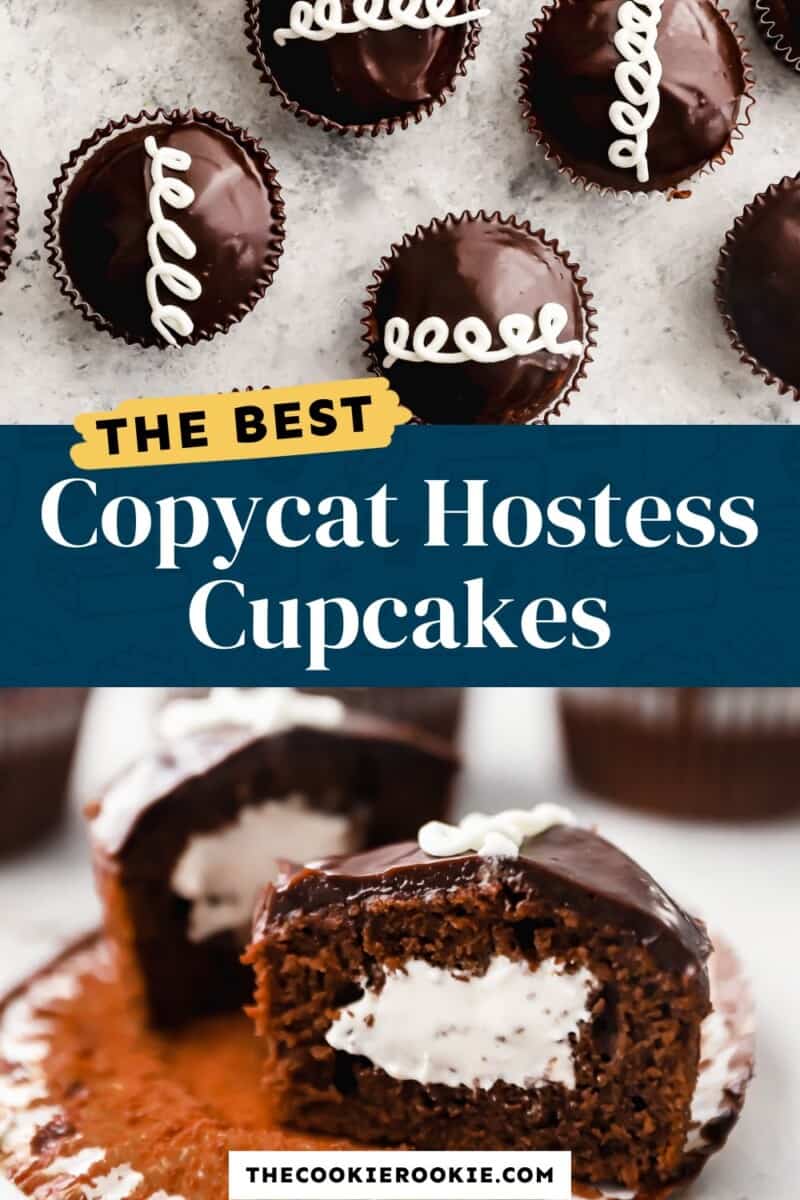 The best copycat hostess cupcakes.
