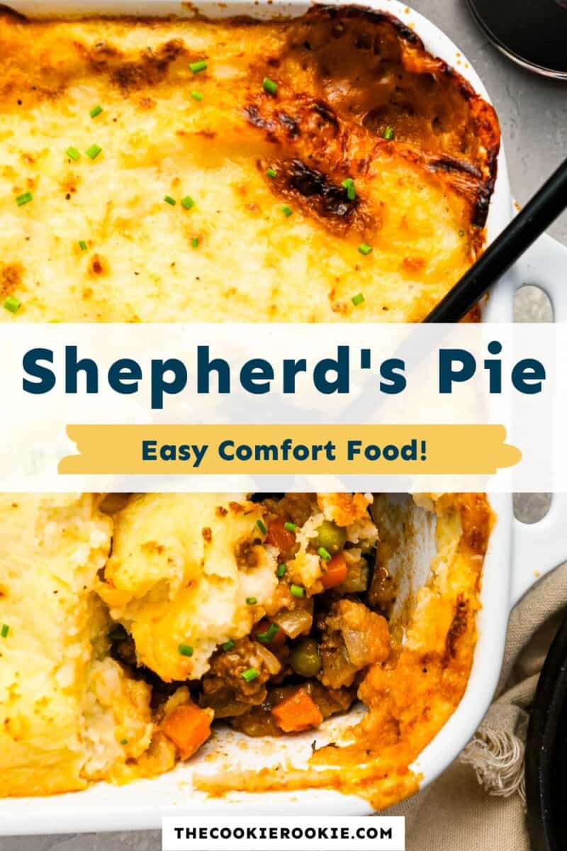 Shepherd's pie easy comfort food.