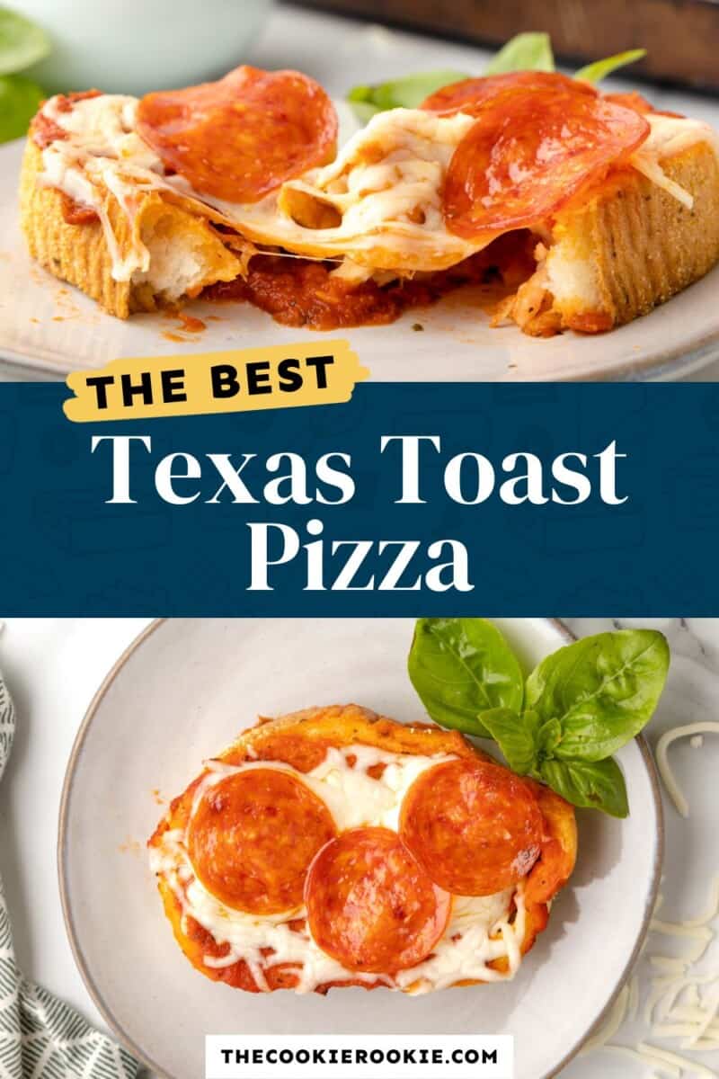The best texas toast pizza.