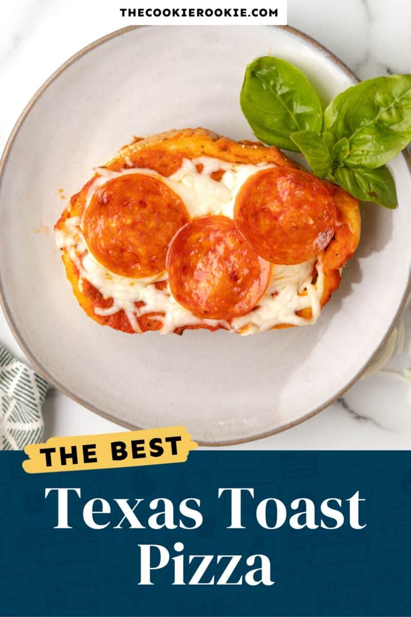 The best texas toast pizza.