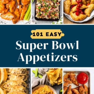 40 super easy appetizers for the Super Bowl.