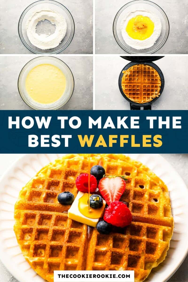 How to make the best waffles.