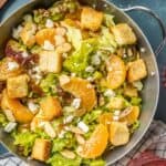 This MANDARIN ORANGE SALAD with ALMONDS AND CIDER VINAIGRETTE has been a favorite in our family forever! SO flavorful and easy. Such a great salad to throw together anytime! - 9