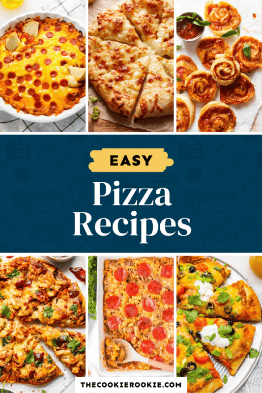 18 Homemade Pizza Recipes - The Cookie Rookie®