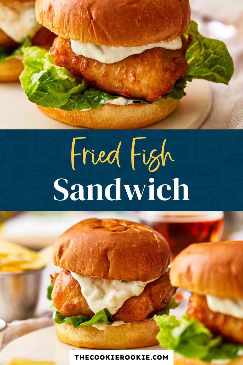 Fried Fish Sandwich Recipe - The Cookie Rookie®