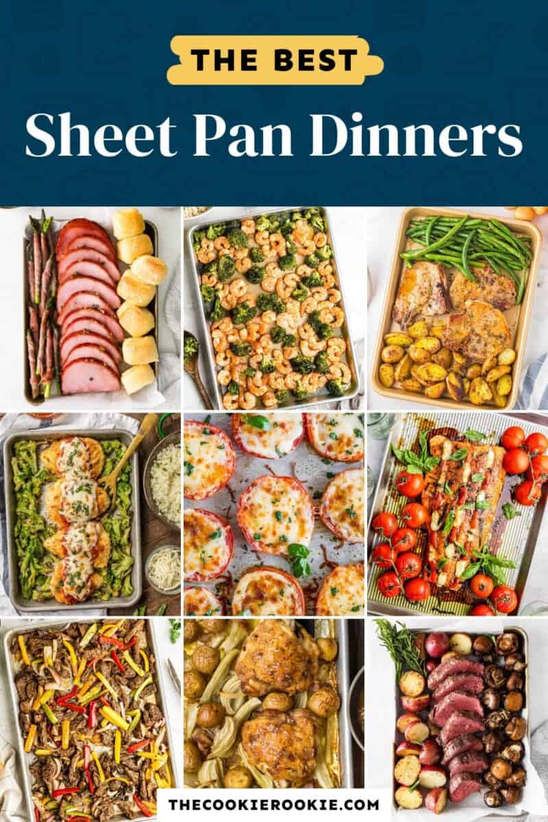 36 Sheet Pan Dinners for Easy Weeknight Meals - The Cookie Rookie®