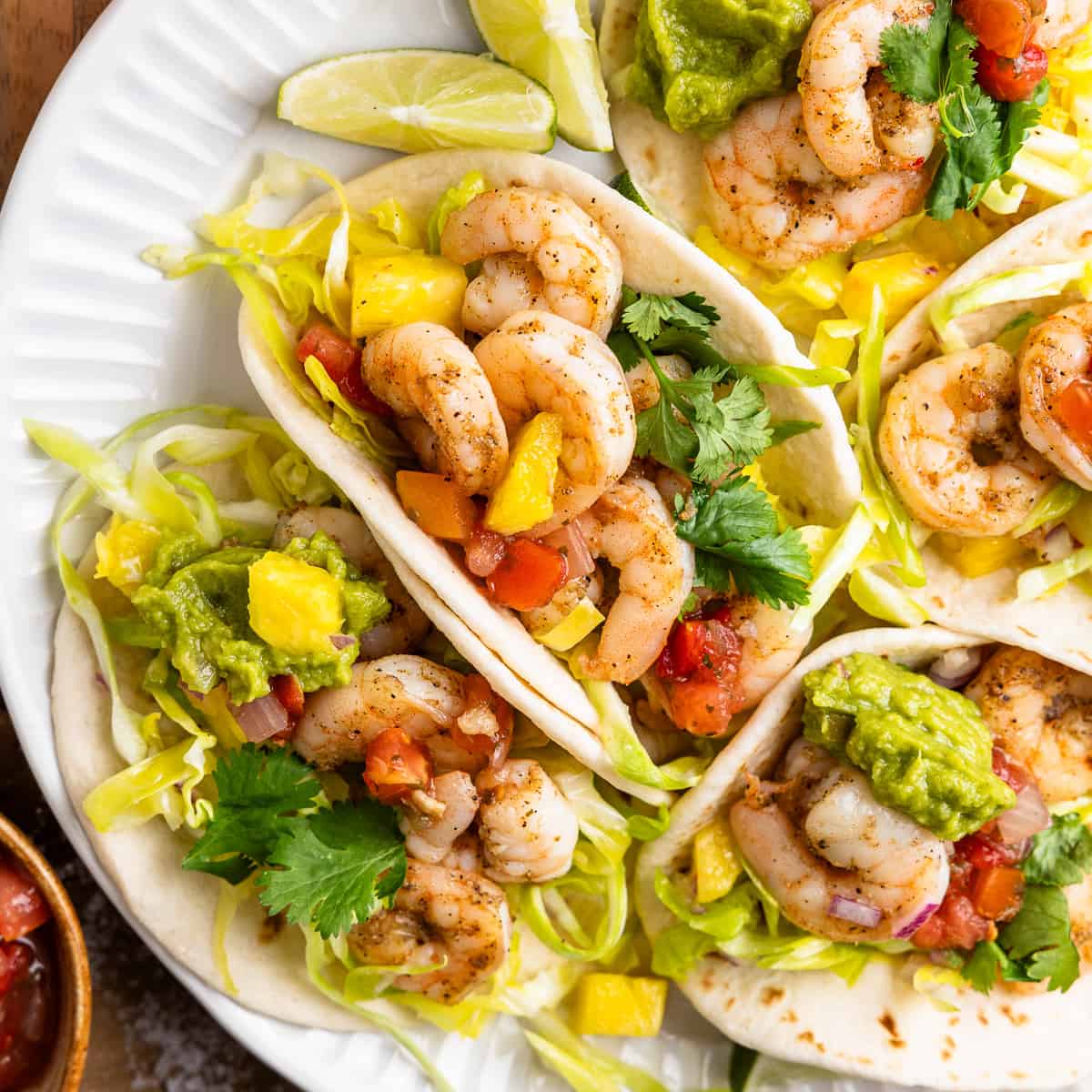 Shrimp Tacos with Pineapple Slaw - The Cookie Rookie®