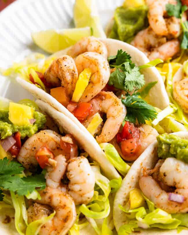 Shrimp Tacos with Pineapple Slaw - The Cookie Rookie®