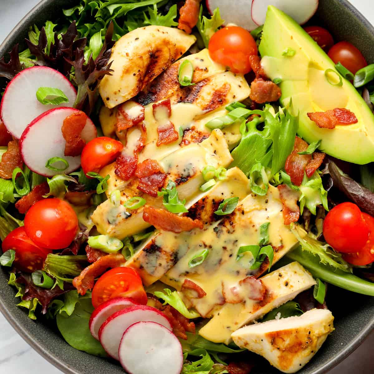 fall salad with honey mustard dressing Fall Pasta Salad with Honey Mustard Dressing (Kit)
