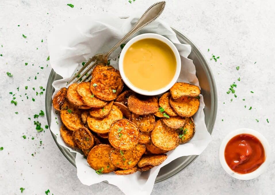 Baked Sweet Potato Chips