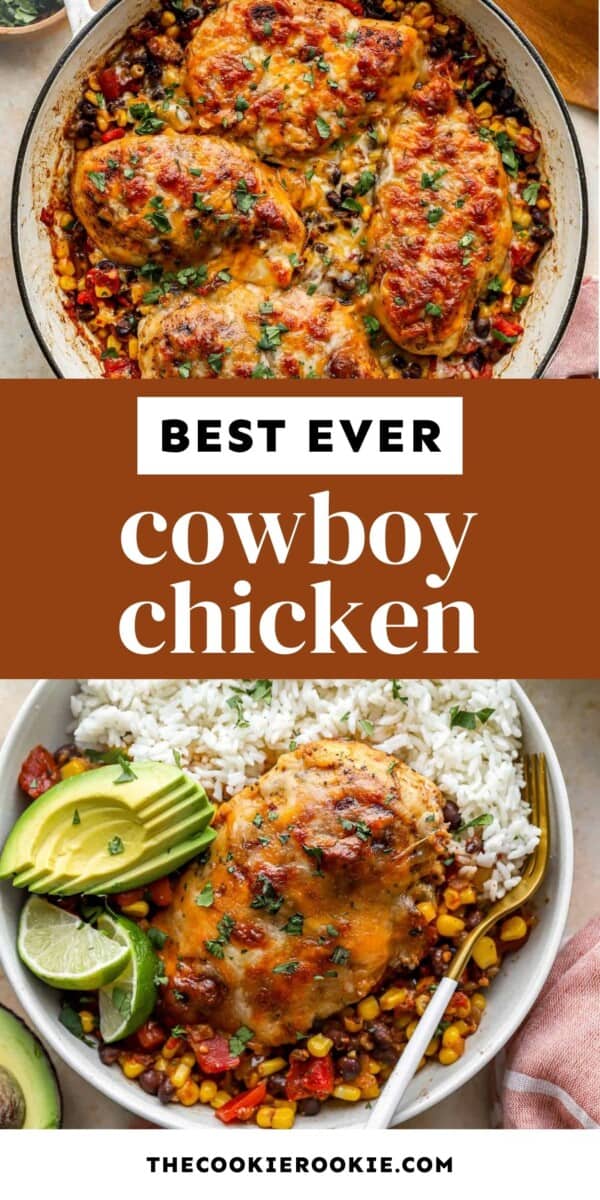 cowboy chicken pin