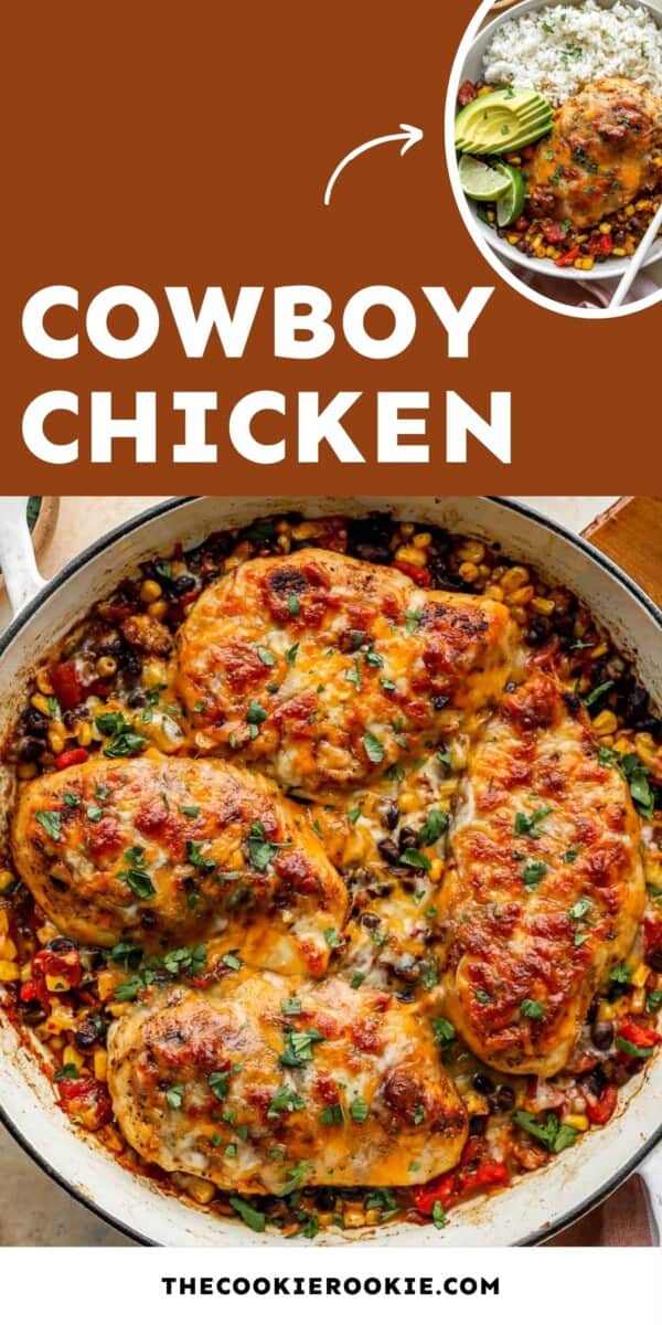 cowboy chicken pin