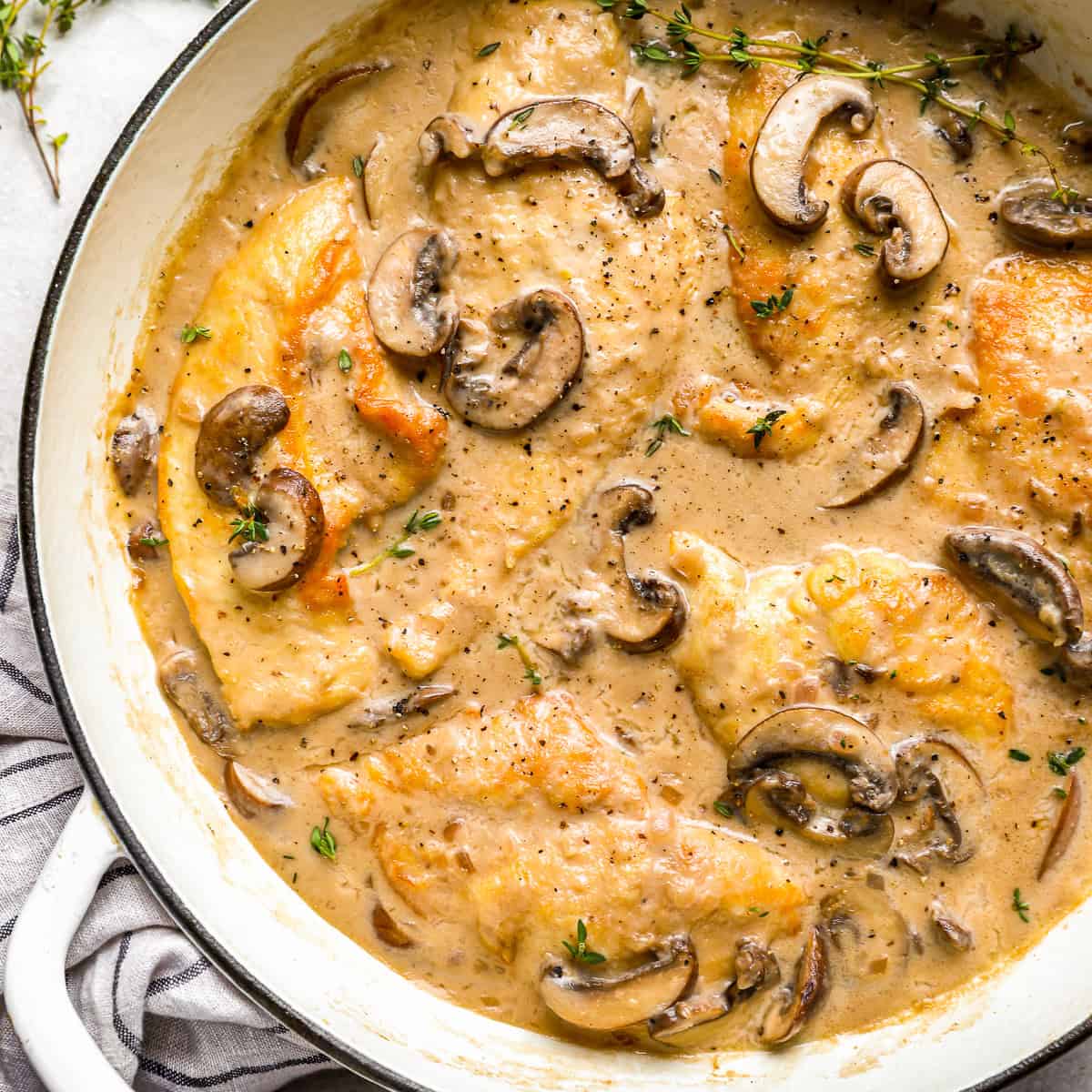 Creamy Mushroom Chicken