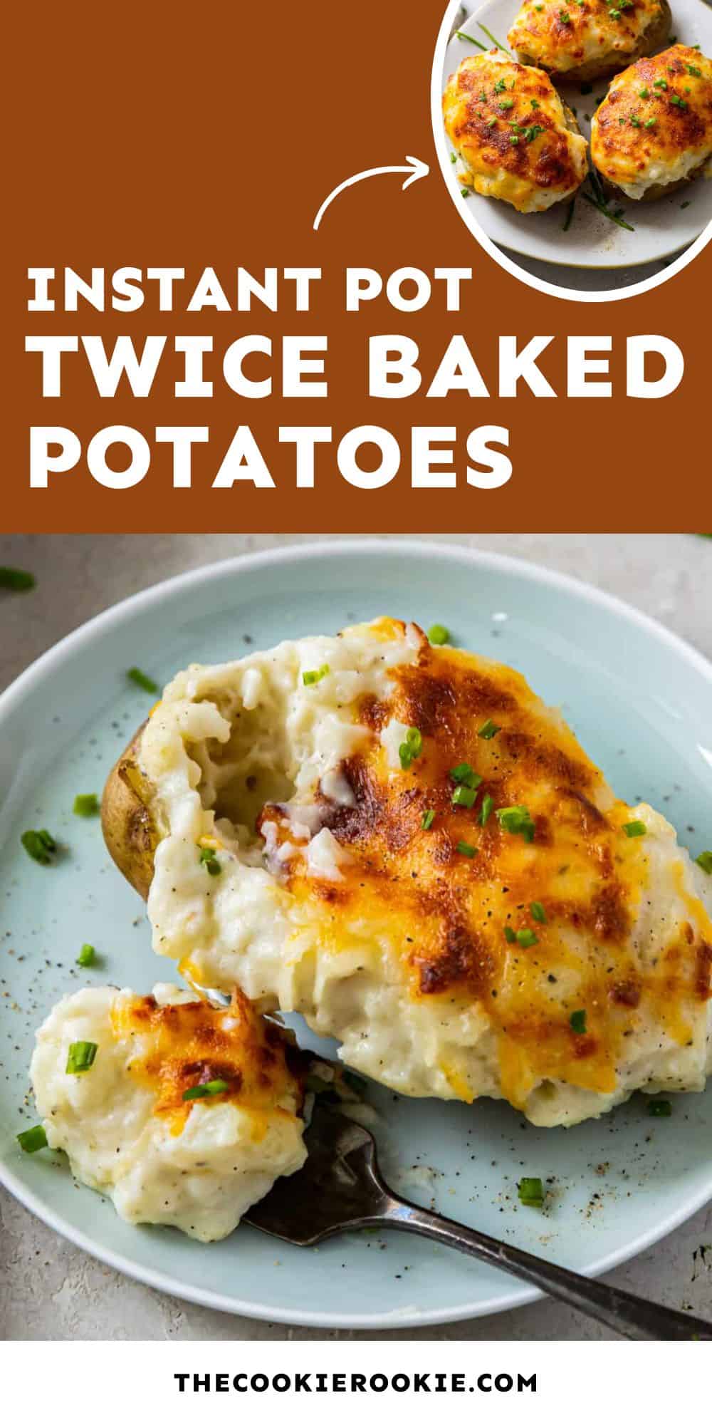 Twice baked potatoes instant pot hotsell
