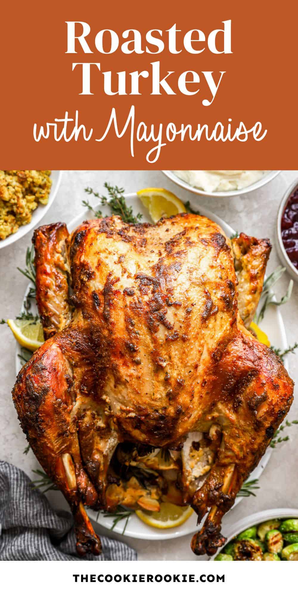 Mayonnaise Roasted Turkey Recipe - 65