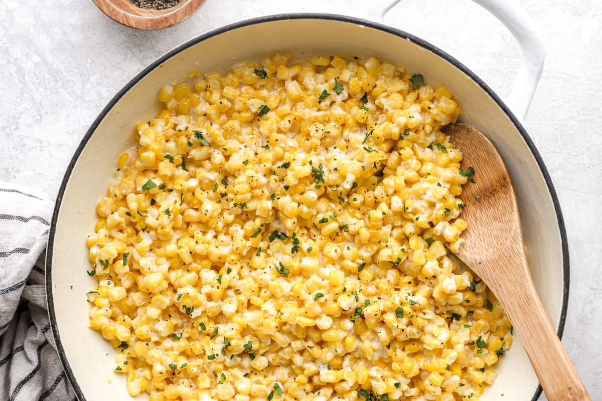 Honey Butter Skillet Corn Recipe