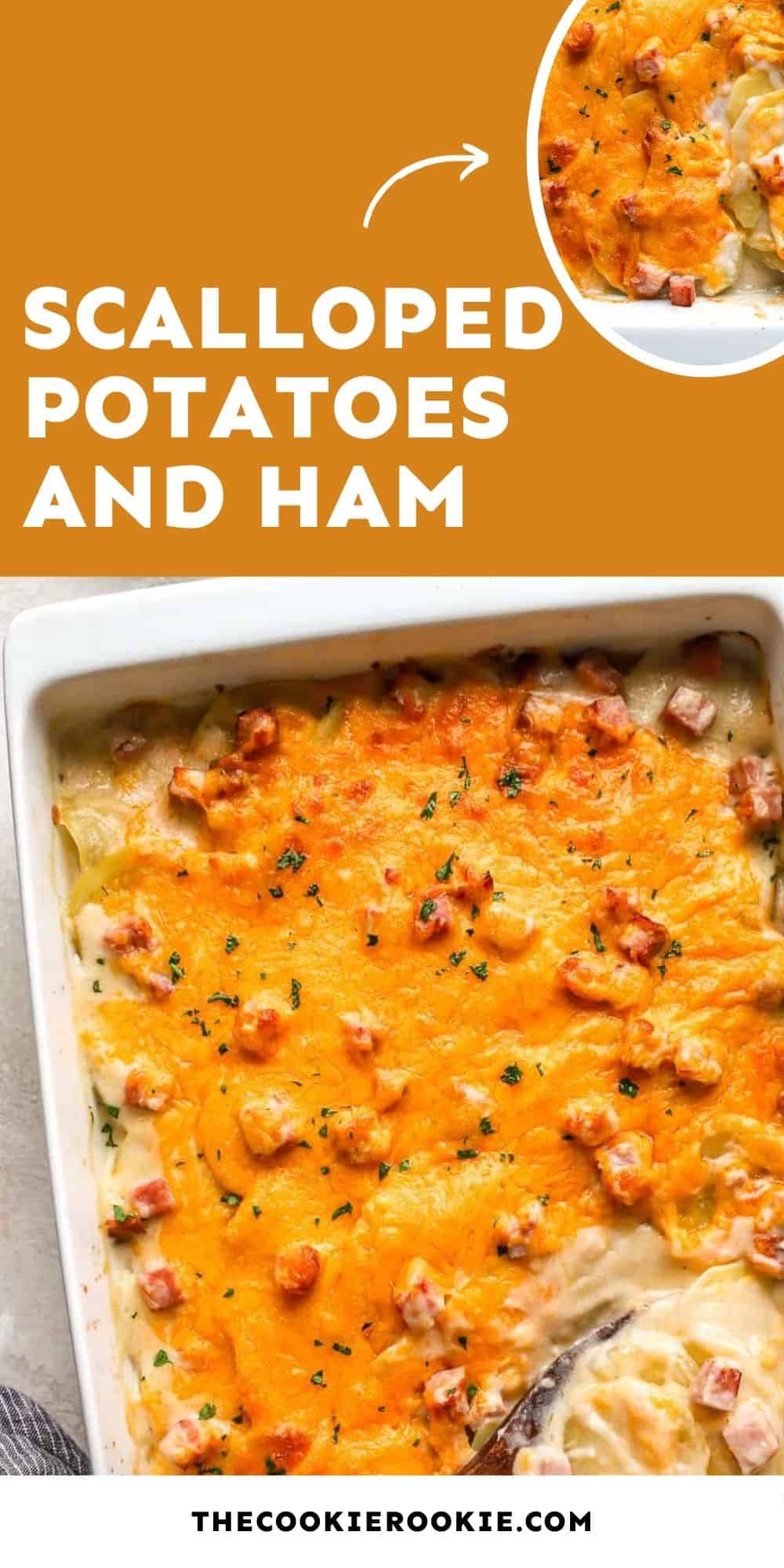 Scalloped Potatoes and Ham pin image